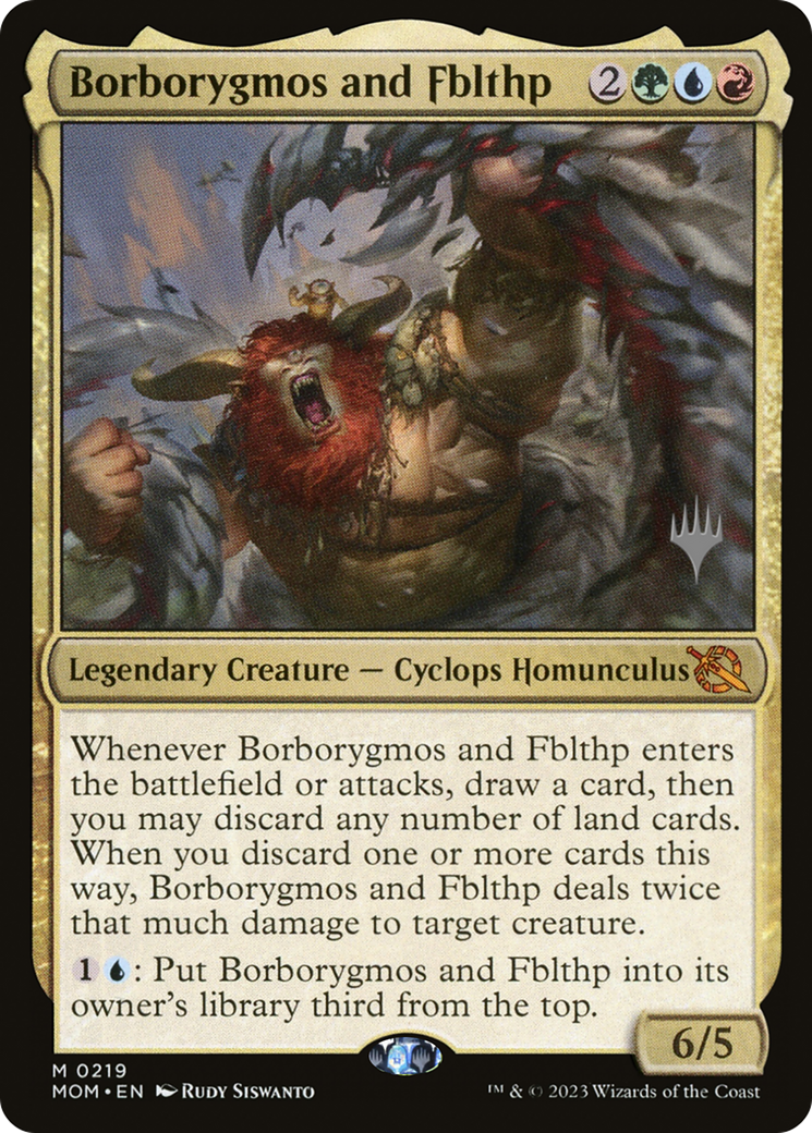 Borborygmos and Fblthp (Promo Pack) [March of the Machine Promos]-1