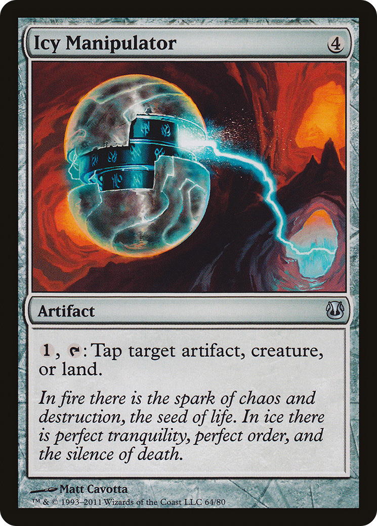 Icy Manipulator (DDH-064) - Duel Decks: Ajani vs. Nicol Bolas Foil-1