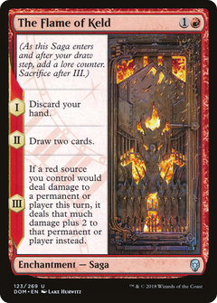 The Flame of Keld [Dominaria]-1