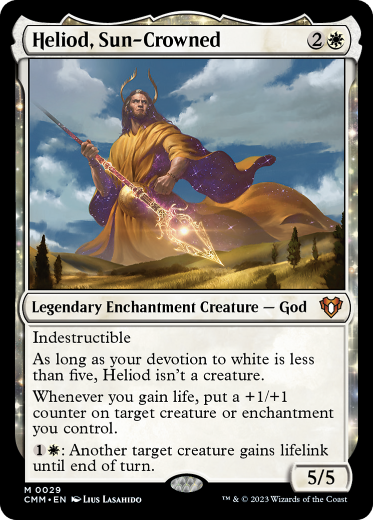 Heliod, Sun-Crowned [Commander Masters]-1