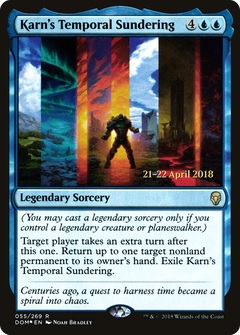 Karn's Temporal Sundering [Dominaria Prerelease Promos]-1