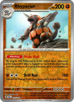 Rhyperior (076/142) [Scarlet & Violet: Stellar Crown]-1