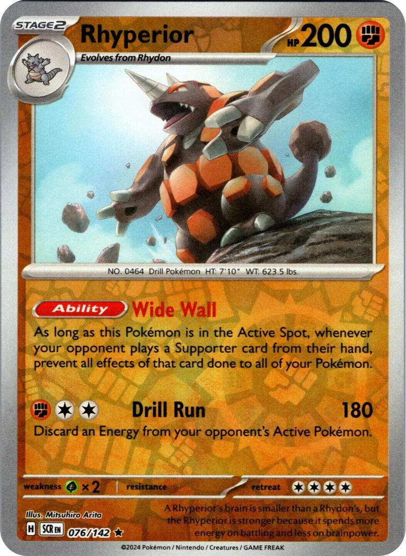 Rhyperior (076/142) [Scarlet & Violet: Stellar Crown]-1