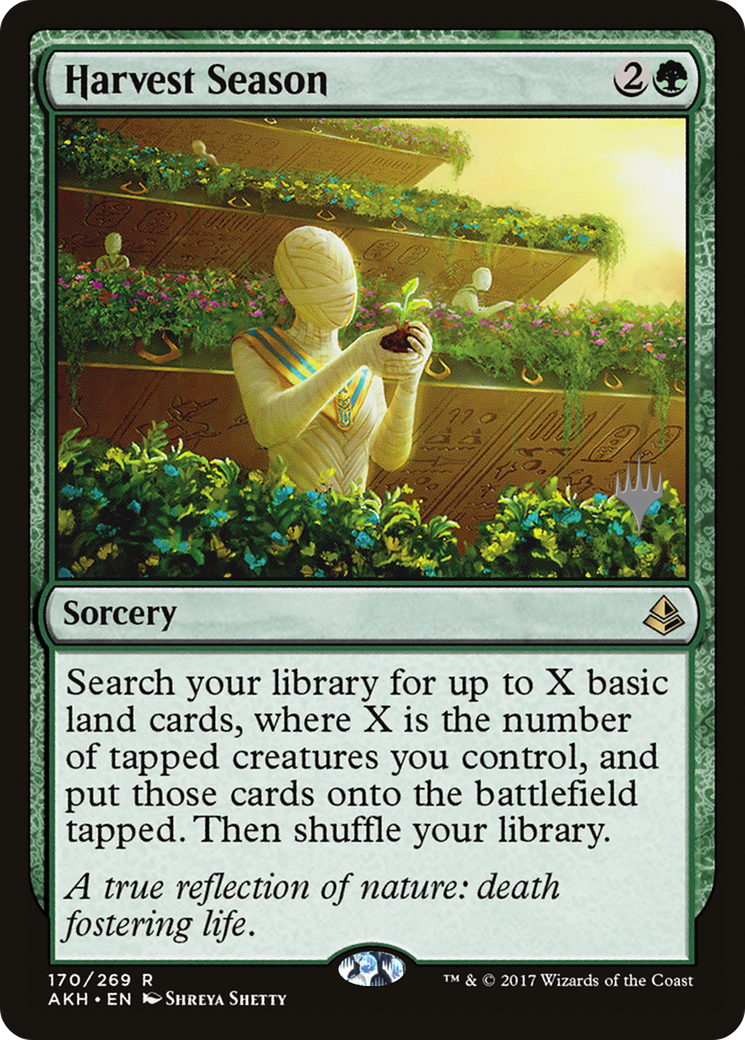Harvest Season (Promo Pack) [Amonkhet Promos]-1