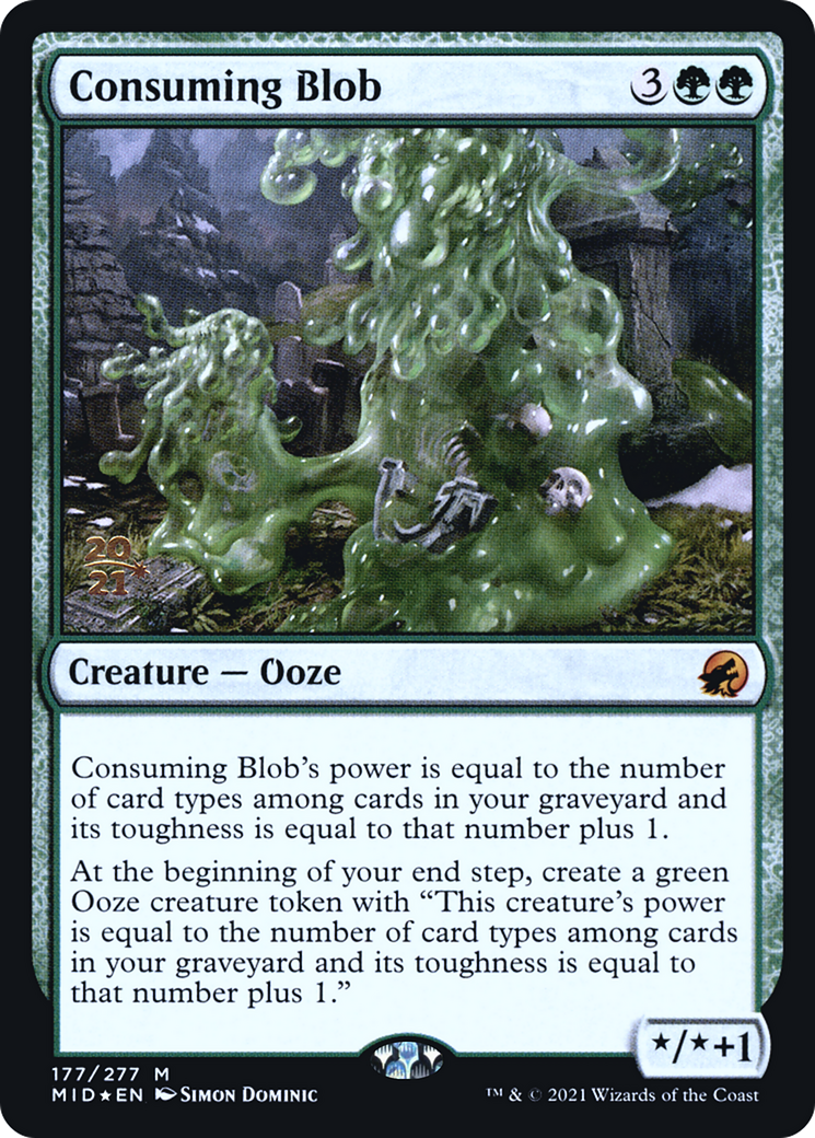 Consuming Blob [Innistrad: Midnight Hunt Prerelease Promos]-1