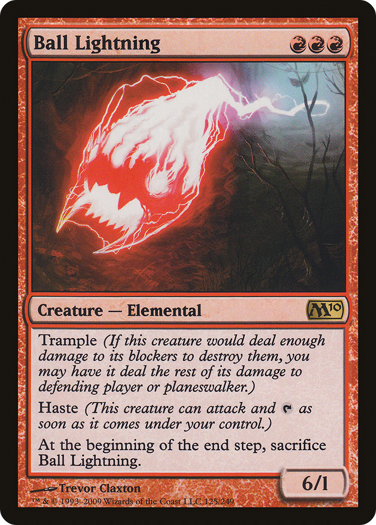Ball Lightning [Magic 2010]-1