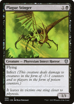 Plague Stinger [Phyrexia: All Will Be One Commander]-1