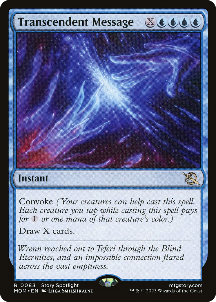 Transcendent Message (MOM-083) - March of the Machine-1