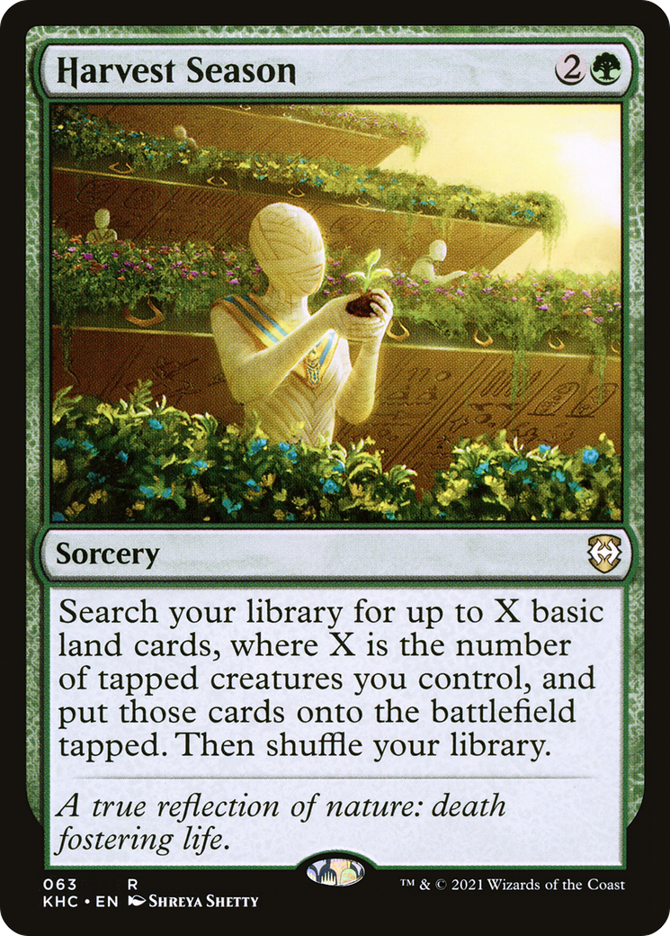 Harvest Season [Kaldheim Commander]-1