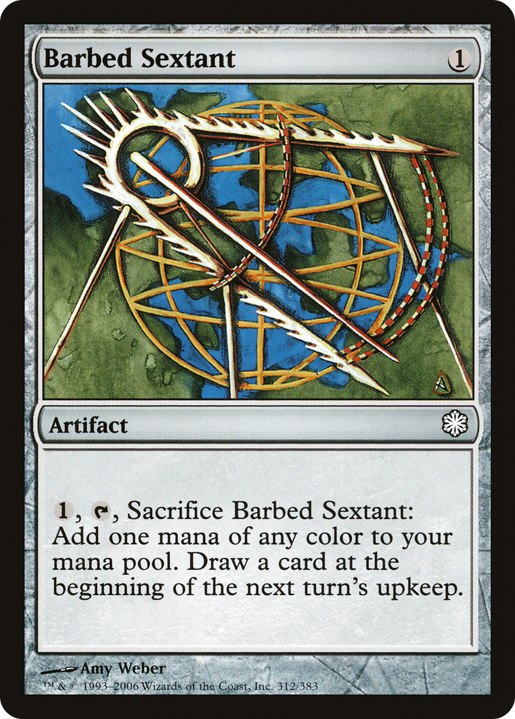 Barbed Sextant [Coldsnap Theme Decks]-1