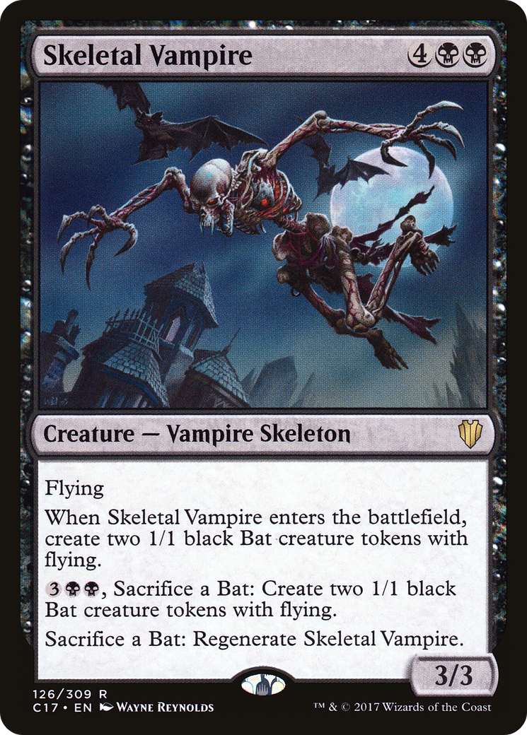 Skeletal Vampire [Commander 2017]-1