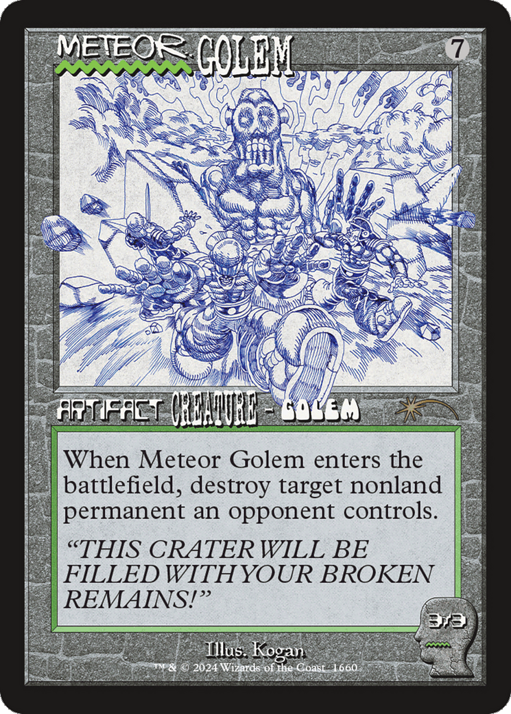 Meteor Golem (1660) [Secret Lair Drop Series]-1