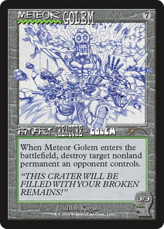 Meteor Golem (1660) [Secret Lair Drop Series]-1