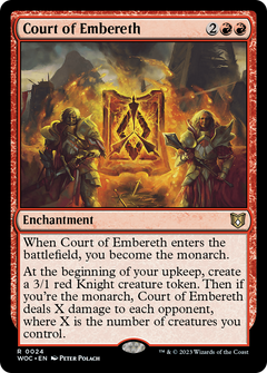 Court of Embereth [Wilds of Eldraine Commander]-1