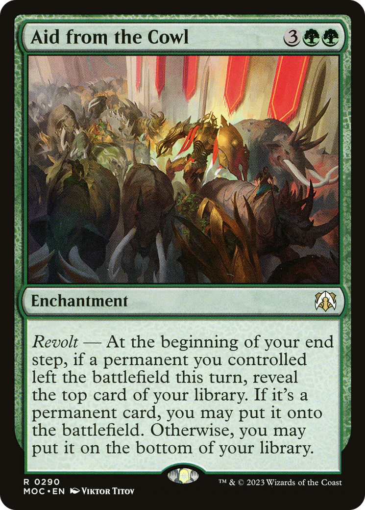 Aid from the Cowl [March of the Machine Commander]-1