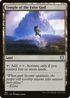 Temple of the False God [Innistrad: Midnight Hunt Commander]-1