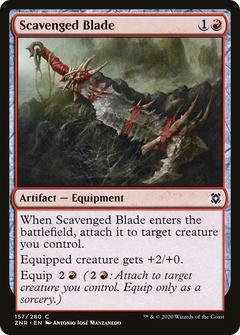 Scavenged Blade [Zendikar Rising]-1