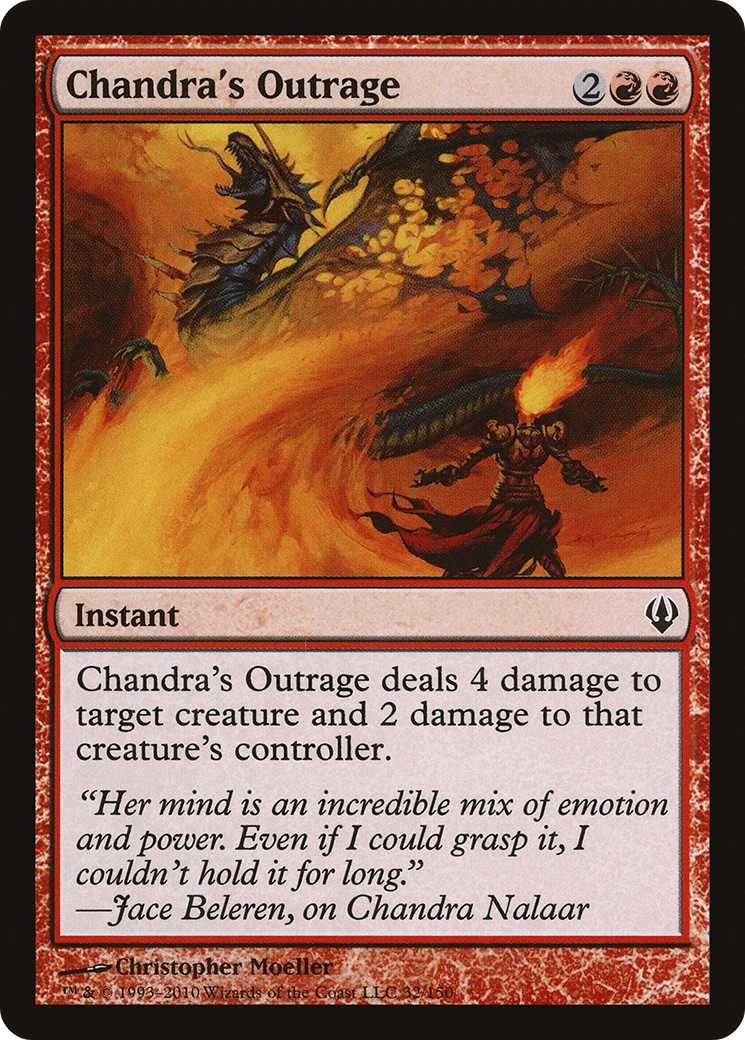 Chandra's Outrage [Archenemy]-1
