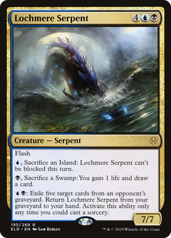 Lochmere Serpent [Throne of Eldraine]-1