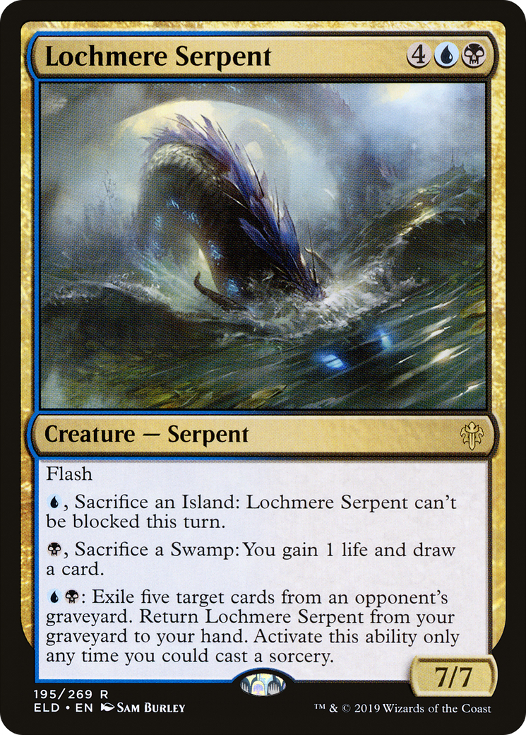 Lochmere Serpent [Throne of Eldraine]-1