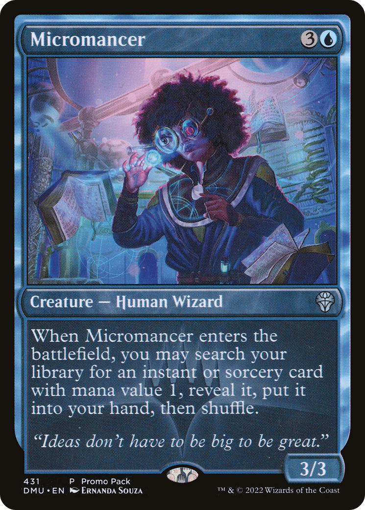 Micromancer (Promo Pack) [Dominaria United Promos]-1