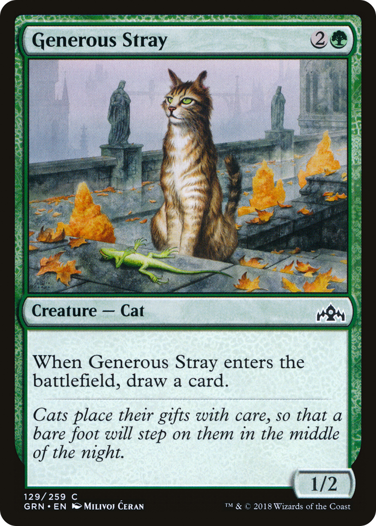 Generous Stray [Guilds of Ravnica]-1