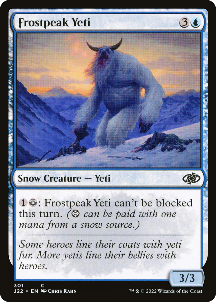 Frostpeak Yeti [Jumpstart 2022]-1