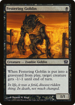 Festering Goblin [Ninth Edition]-1