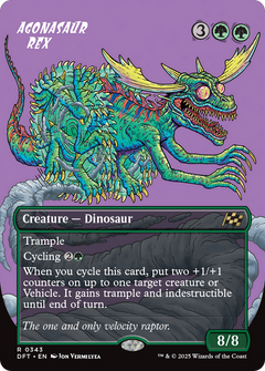 Agonasaur Rex (Borderless) [Aetherdrift]-1