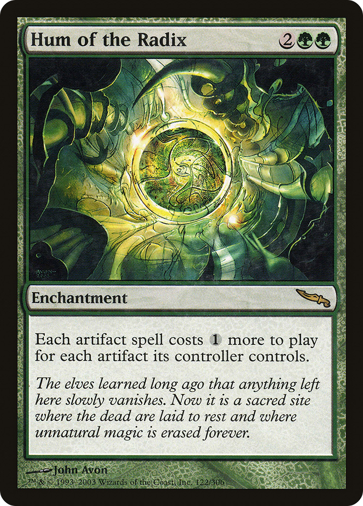Hum of the Radix [Mirrodin]-1