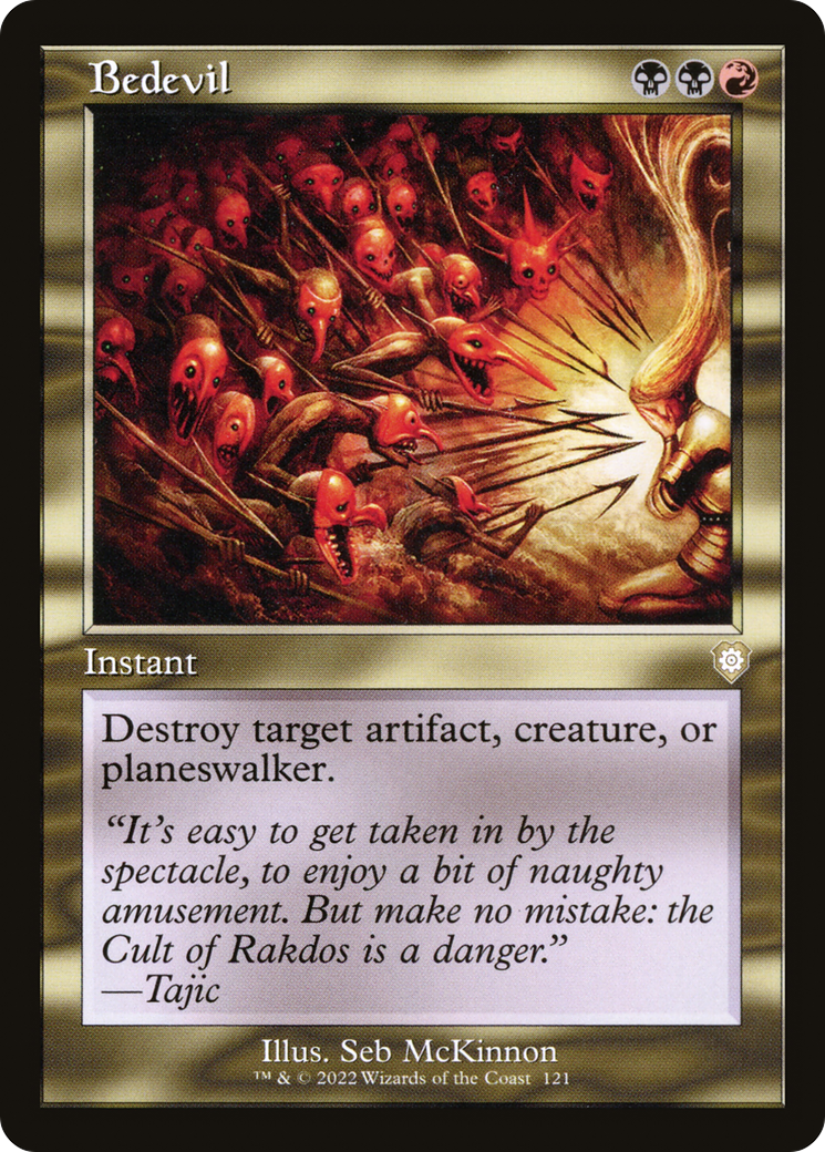 Bedevil (Retro) [The Brothers' War Commander]-1