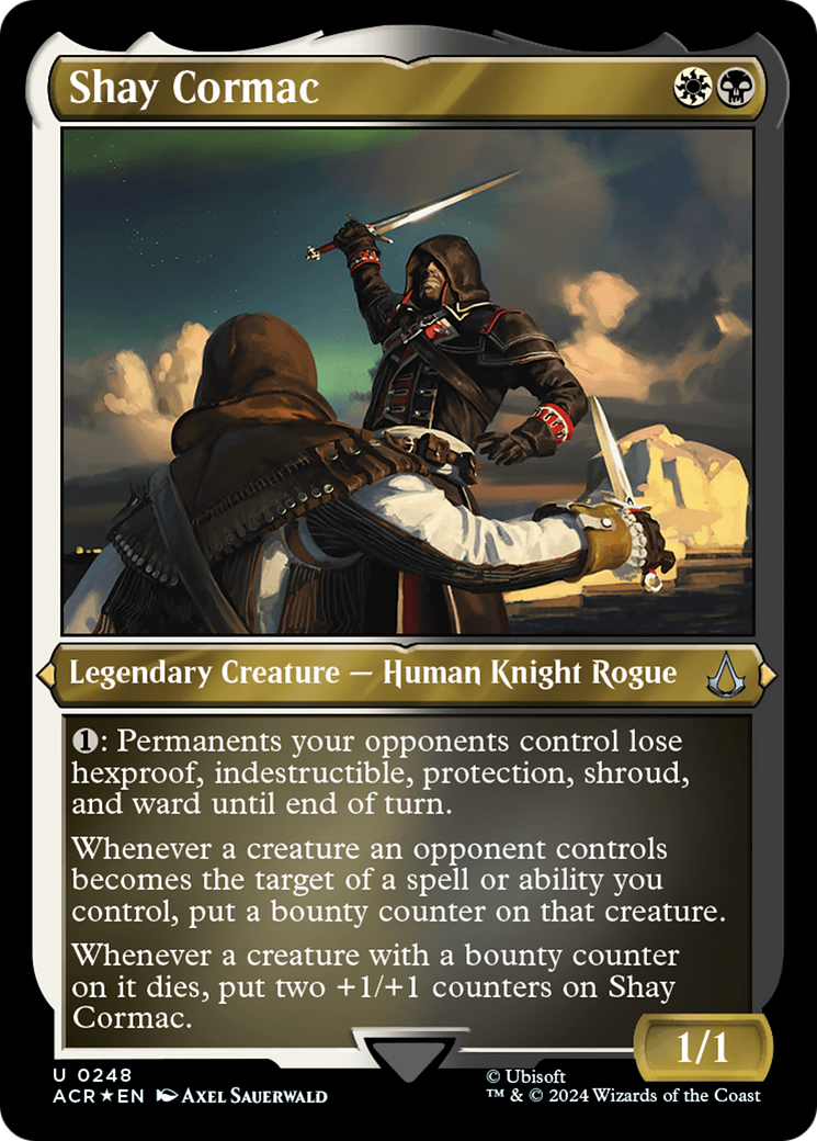 Shay Cormac (ACR-248) - Assassin's Creed Etched Foil-1