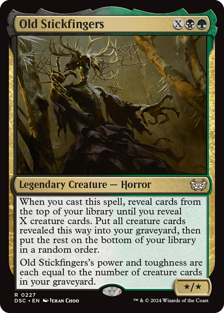 Old Stickfingers [Duskmourn: House of Horror Commander]-1