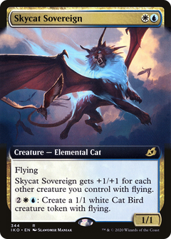 Skycat Sovereign (Extended Art) [Ikoria: Lair of Behemoths]-1