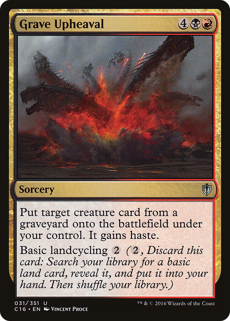 Grave Upheaval [Commander 2016]-1