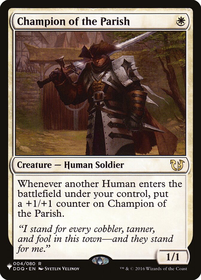 Champion of the Parish [The List]-1