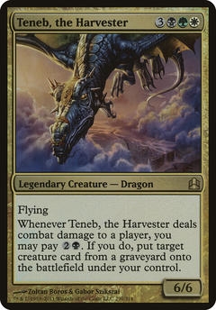 Teneb, the Harvester (Oversized) [Commander 2011 Oversized]-1