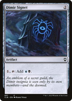 Dimir Signet [Commander Legends: Battle for Baldur's Gate]-1