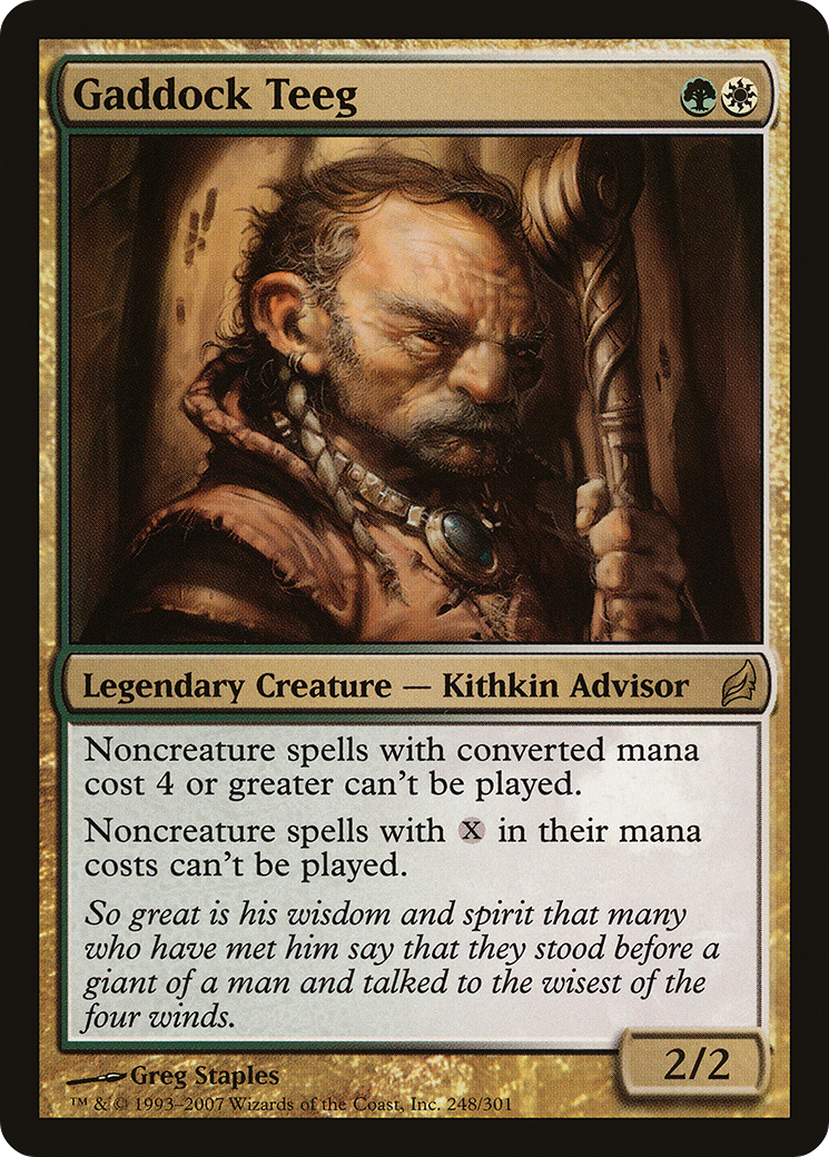 Gaddock Teeg [Lorwyn]-1
