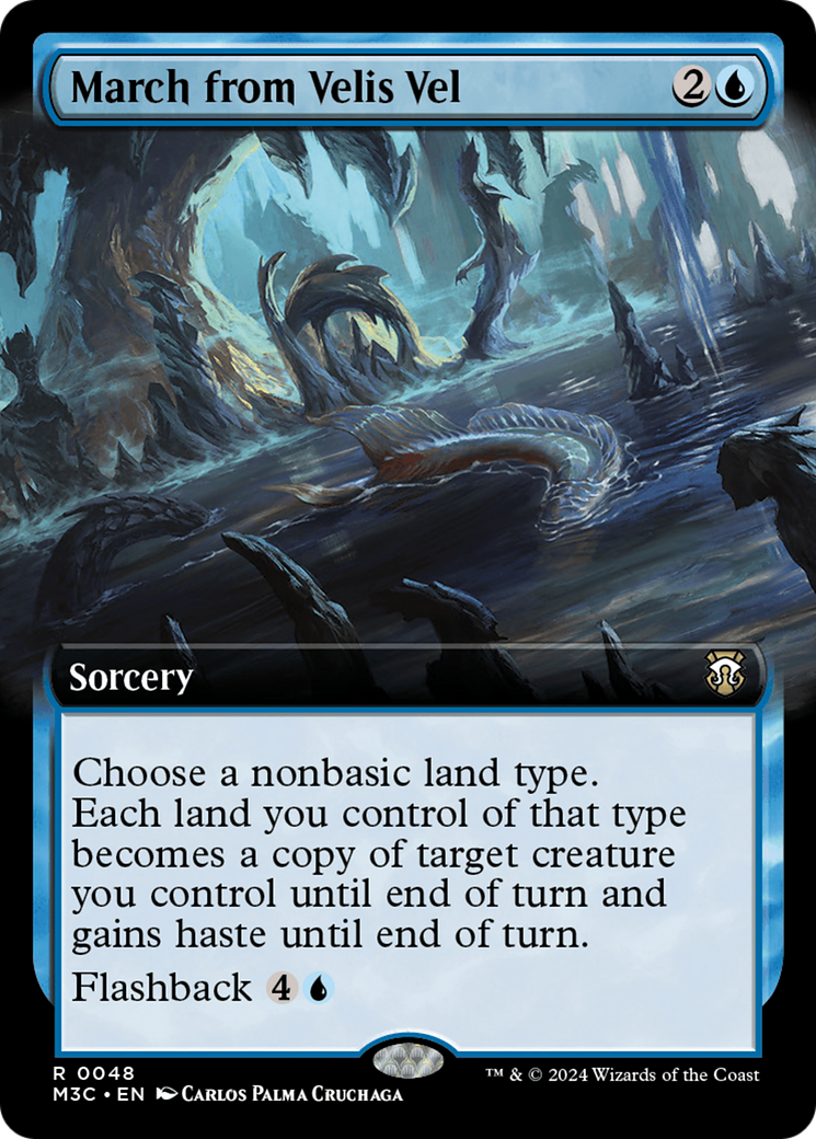 March from Velis Vel (Extended Art) [Modern Horizons 3 Commander]-1