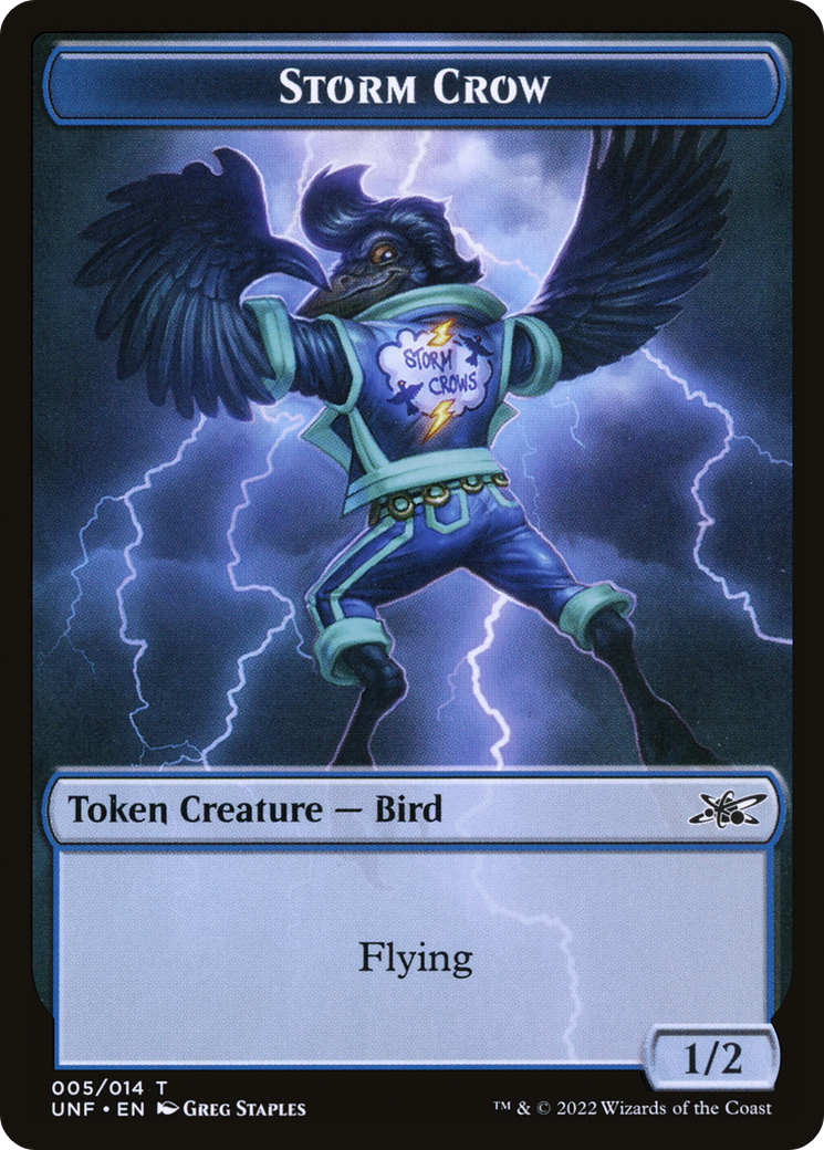 Storm Crow Token [Unfinity Tokens]-1