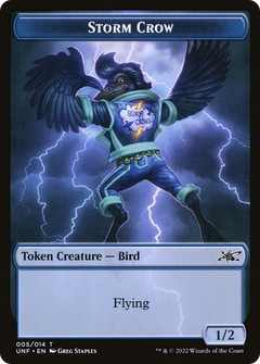 Storm Crow Token [Unfinity Tokens]-1