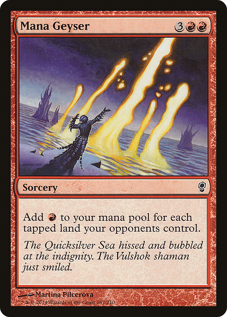 Mana Geyser [Conspiracy]-1