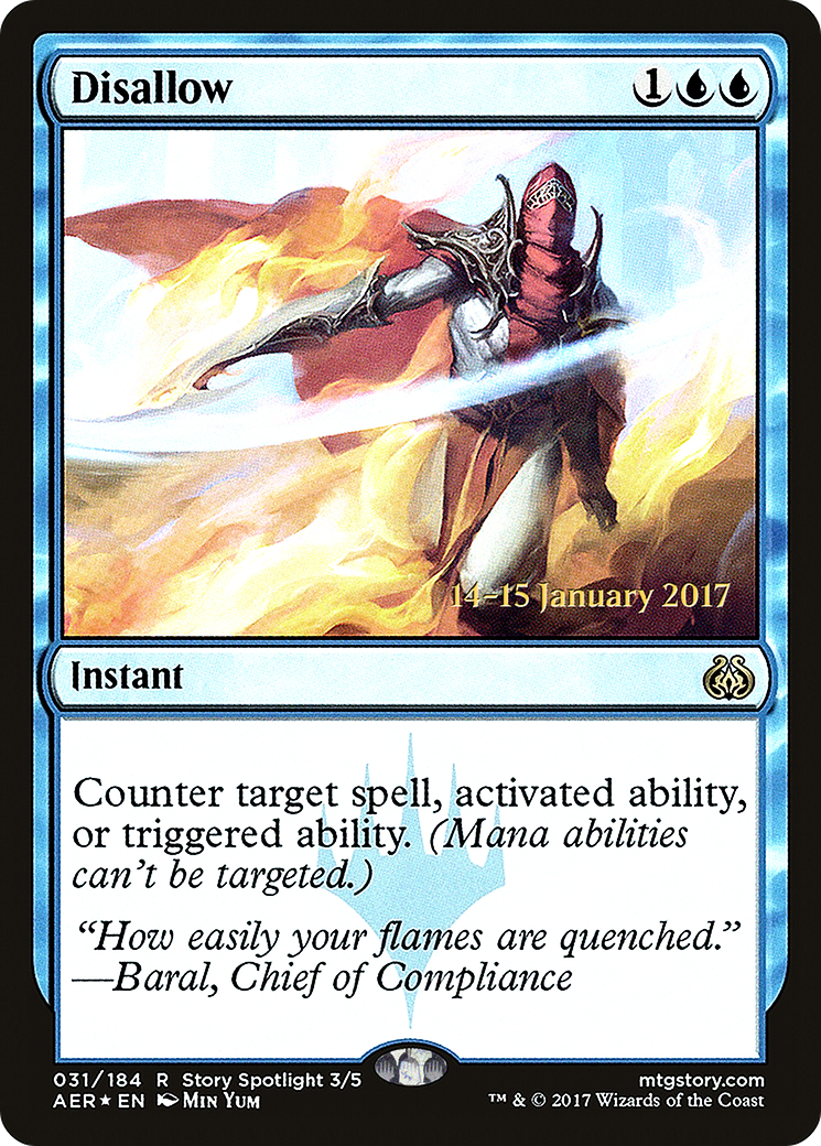 Disallow [Aether Revolt Prerelease Promos]-1