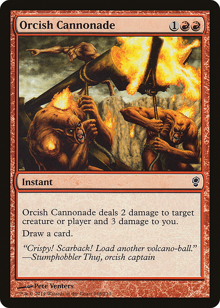 Orcish Cannonade [Conspiracy]-1