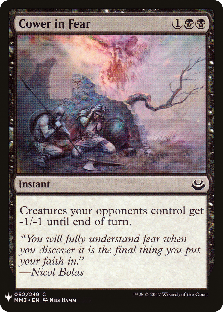 Cower in Fear [Mystery Booster]-1