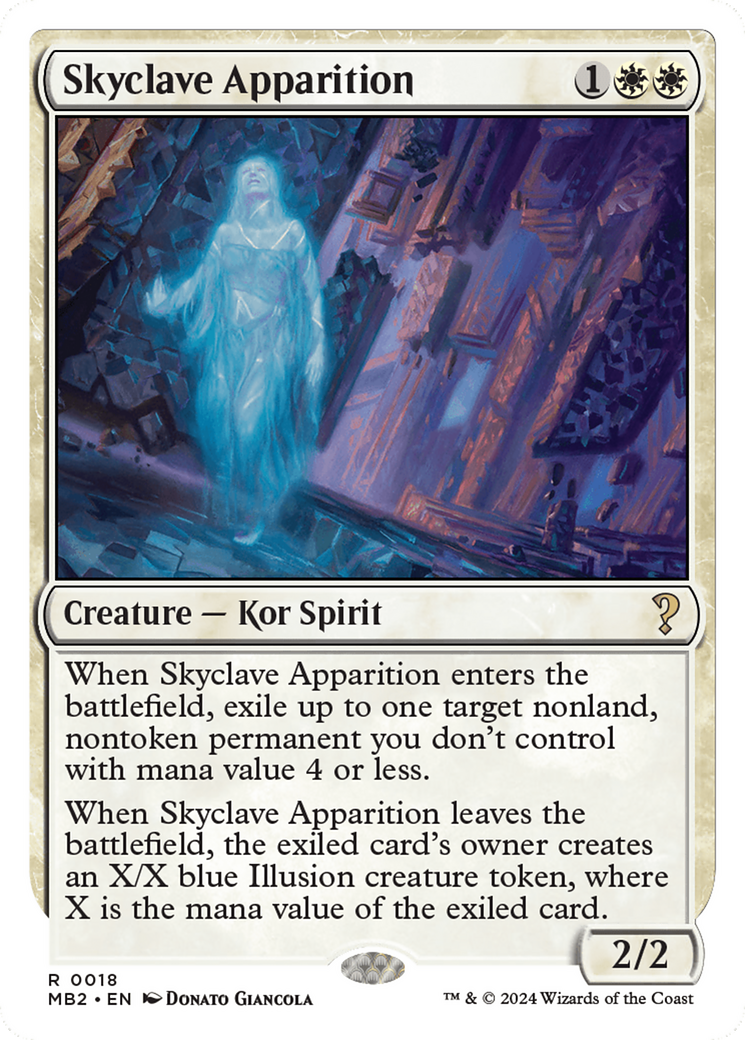 Skyclave Apparition (White Border) [Mystery Booster 2]-1
