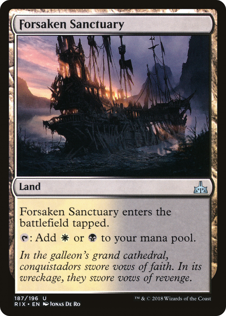 Forsaken Sanctuary [Rivals of Ixalan]-1
