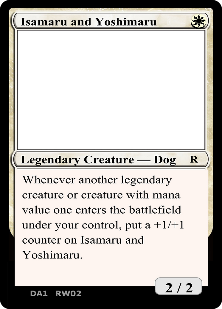 Isamaru and Yoshimaru (UNK-RW02B) - Unknown Event-1