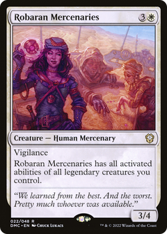 Robaran Mercenaries [Dominaria United Commander]-1